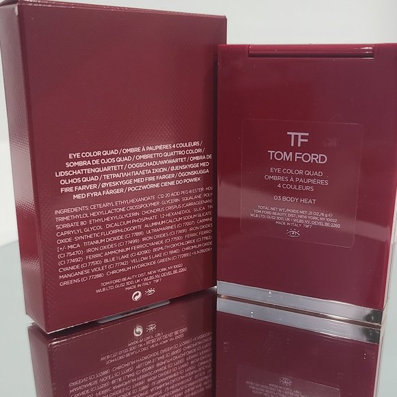 😍Tom Ford BODY HEAT Eye Color Quad Eyeshadow Palette ✨ NEW IN BOX - Picture 7 of 11